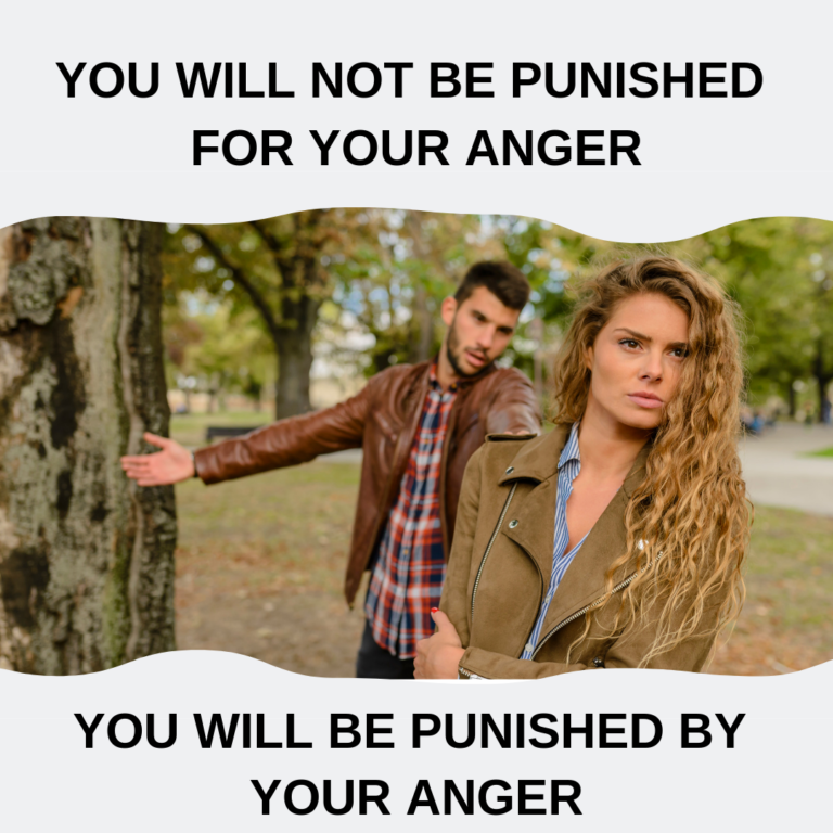 Anger Will Punish You