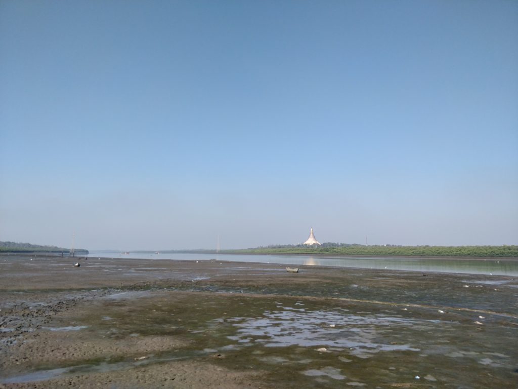 Pagoda from Borivali Ferry Point