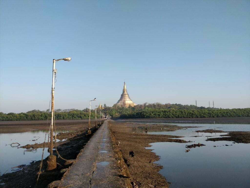 Pagoda from Gorai Ferry Point