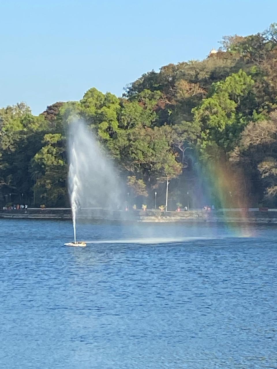 Fountain at Nakki Lake