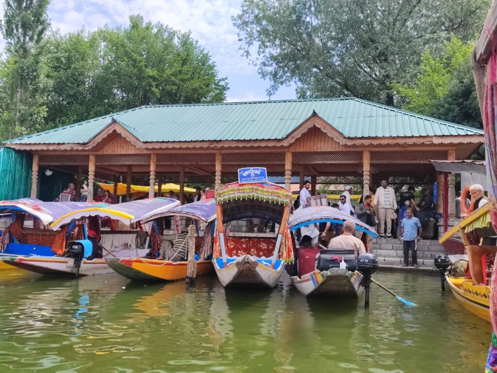 Ghat from where to take Shikara